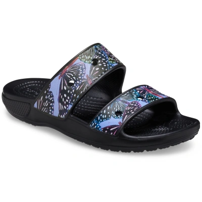 CROCS-Classic Crocs Butterfly Sandal black/multi Černá 42/43