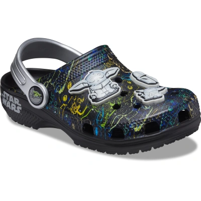 CROCS-Classic Grogu Clog K black Černá 38/39