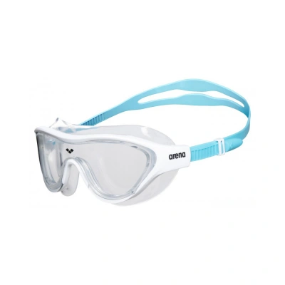 ARENA-THE ONE MASK JR CLEAR-WHITE-LIGHTBLUE Bílá