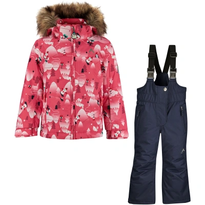 Dětský zimní overal McKinley AOP Thea+Tyler Ski Suit Kids Velikost: 98