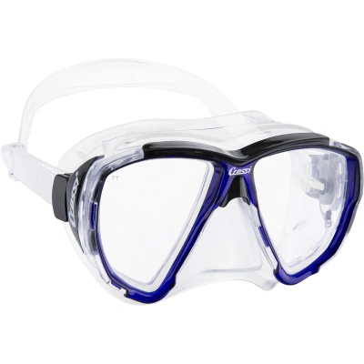 CRESSI-BIG EYES MASK SIL CLEAR/FRAME BLUE INK Modrá UNI