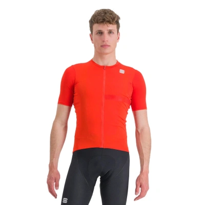 SPORTFUL-Matchy short sleeve jersey, chili red barevná XL