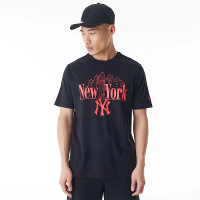 NEW ERA-MLB Ny graphic table tee NEYYAN Černá XL