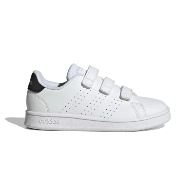 ADIDAS-Advantage Court K cloud white/core black/silver metallic Bílá 28